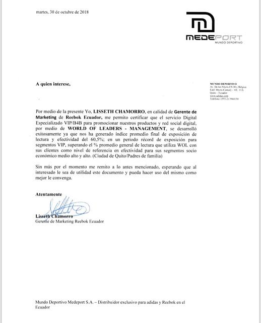 Recomendacion REEBOK - MundoDeportivo