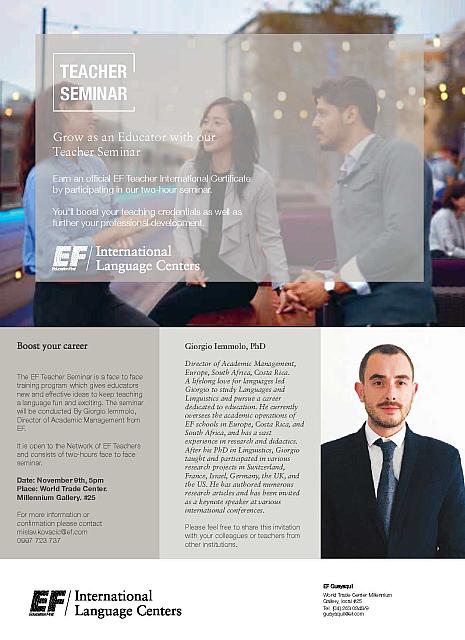 teacher seminar gye digital