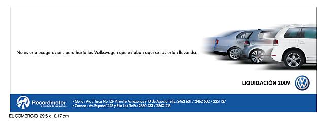 ARTES-LIQUIDACION VW NUEVO