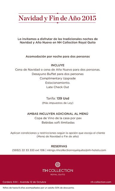 paquete navidad y fin de añonchotels