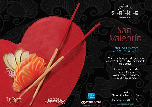 sake san valentin