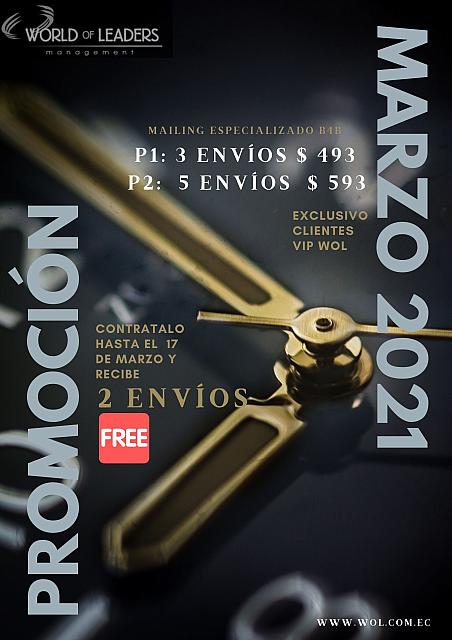 PROMOCIÓN MARZO VIP WOL