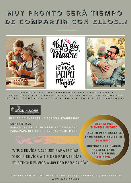 TIEMPO DE CELEBRAR CON ELLOS! (1)