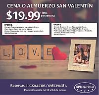 San Valentín en BW CPlaza Hotel 2018