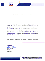 Certificacion Grupo EVO