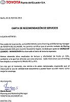 recomendacion toyota 2014